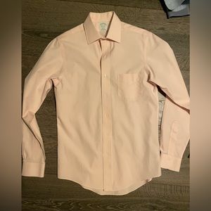 14.5-34 Milano Brooks Brothers Dress Shirt Pink